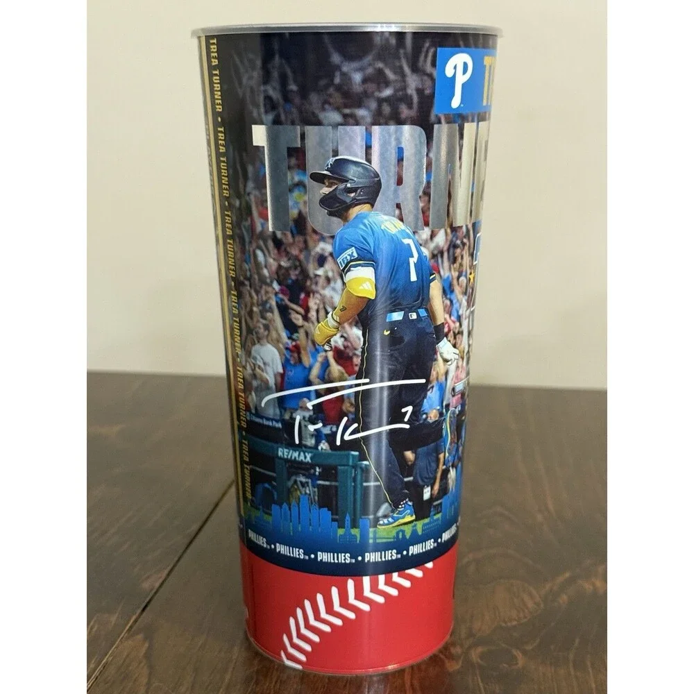 Philadelphia Phillies Trea Turner Cup 2025 44 Oz MLB City Connect Souvenir CBP